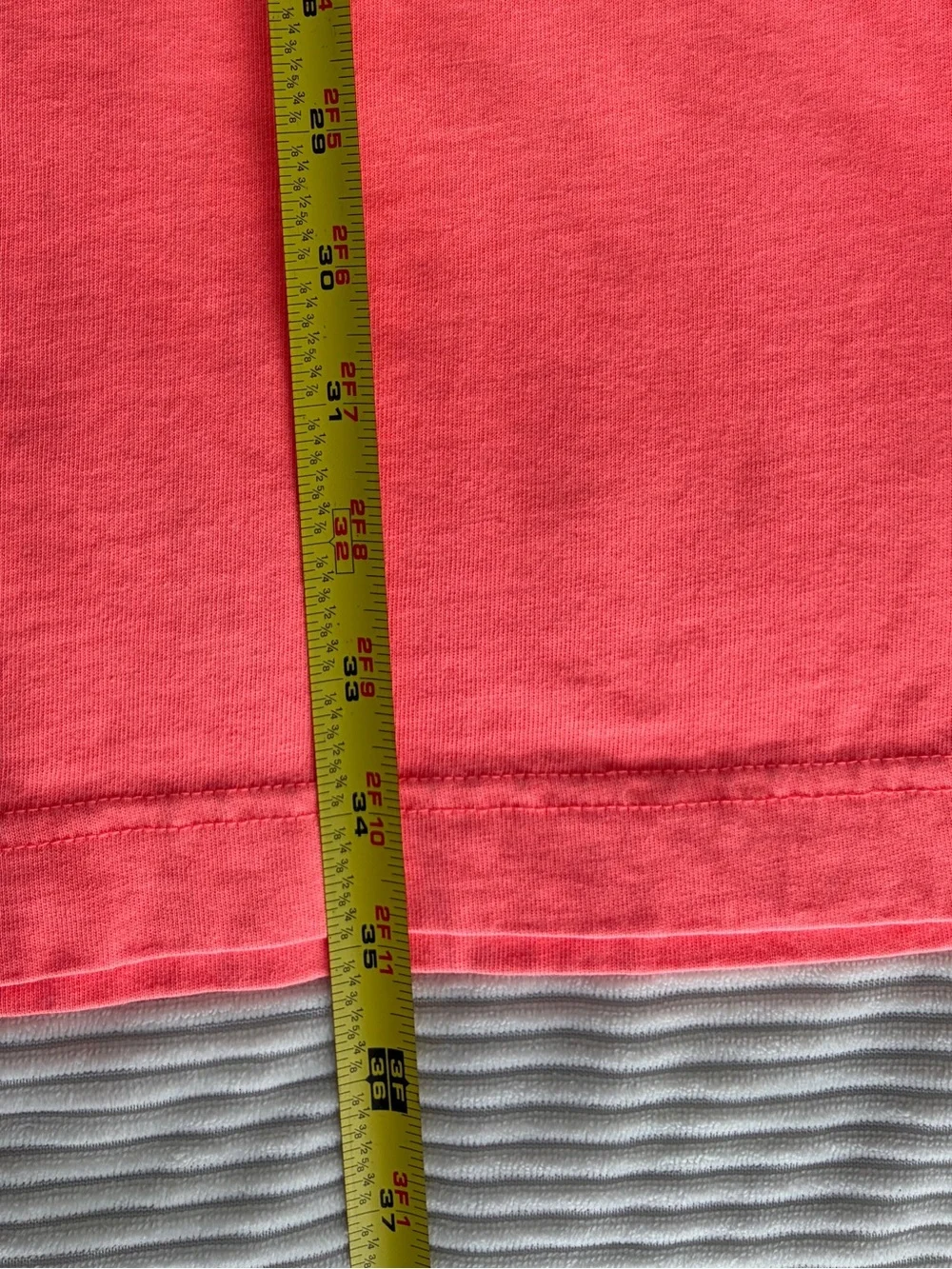 GAP Women Neon Coral T Shirt Dress Short Sleeve Pocket Casual Mini, Size XS